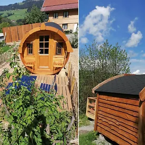 Schlaffass Wolpertingerhöhle Campingplatz Oberstaufen